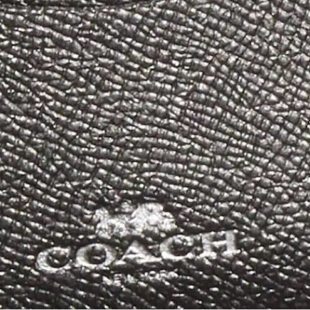 Coach silver gunmetal mini Id case - Picture 3 of 11